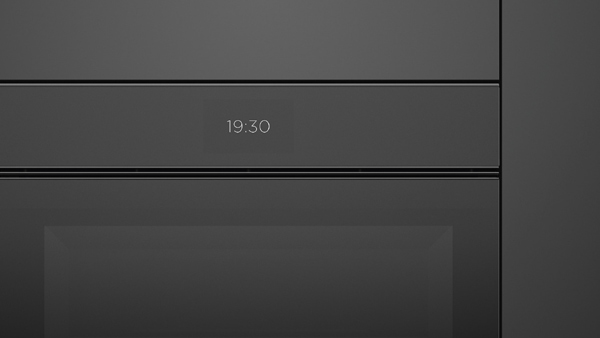 Black Minimal Built-in Oven